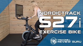 NordicTrack S27i Studio Exercise Bike Review