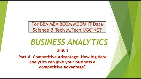 How Big Data Gives Businesses a Competitive Advantage & Boosts Success!