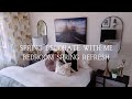 SPRING DECORATE WITH ME | BEDROOM SPRING REFRESH #spring #homedecor #bedroom