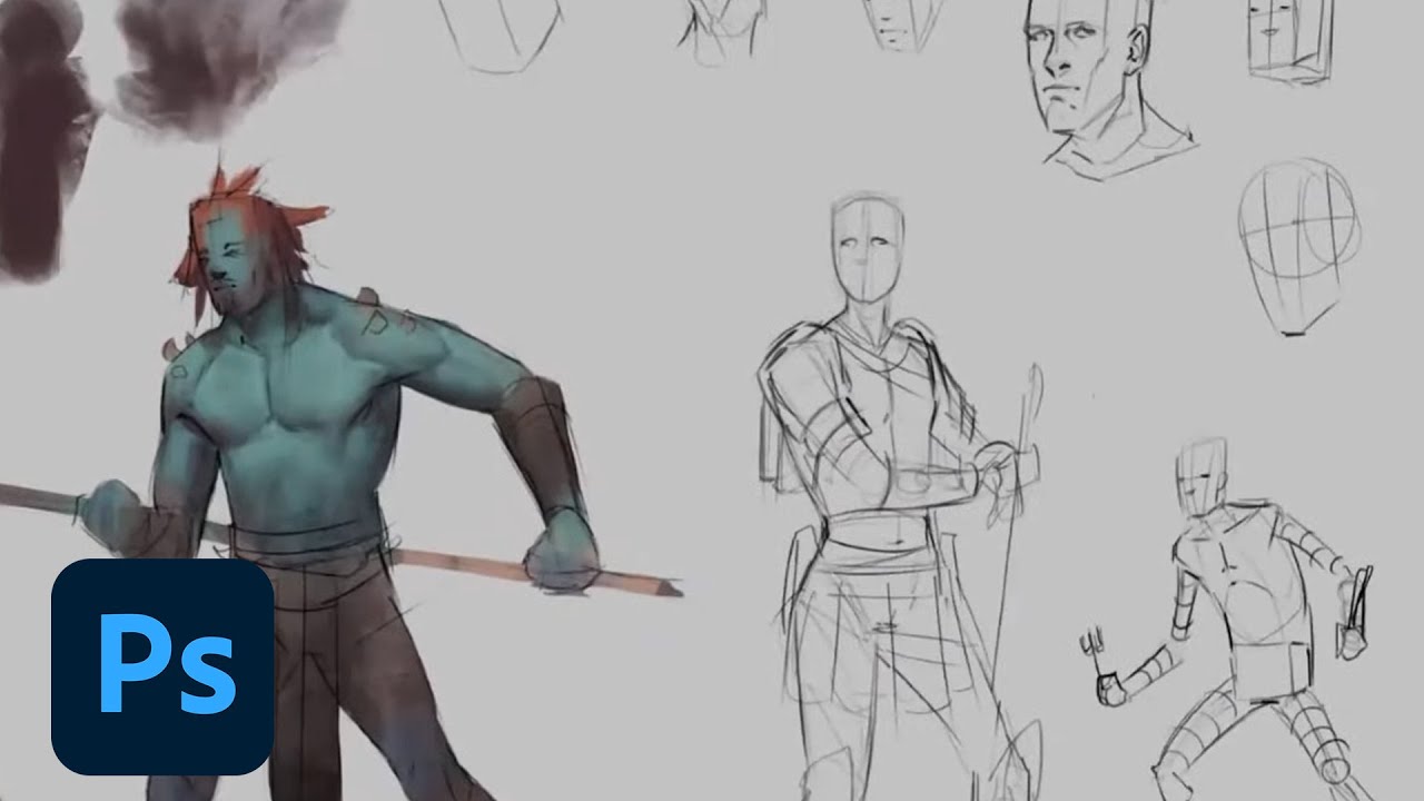 ArtStation - Dynamic Pose Practice Stuffs