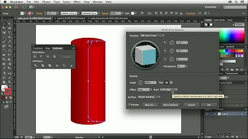 Illustrator Tutorial - Building a 3D soda can