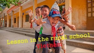 Вьетнам. Урок в сельской школе./ Vietnam. Lesson in the rural school