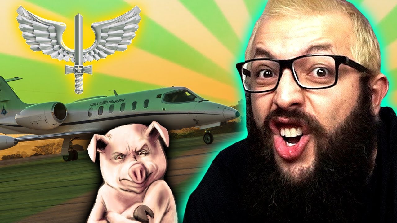 O MANO SAIU NO BRAÇO COM O PORCO AHUAEHAUEH