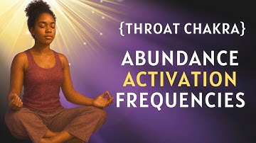 Light Language to activate Throat Chakra & abundance, prosperity | Wealth Codes Series