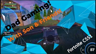 Dad, Son & Friends play Fortnite C5S1! First time trying GeForce Experience Instant Replay!
