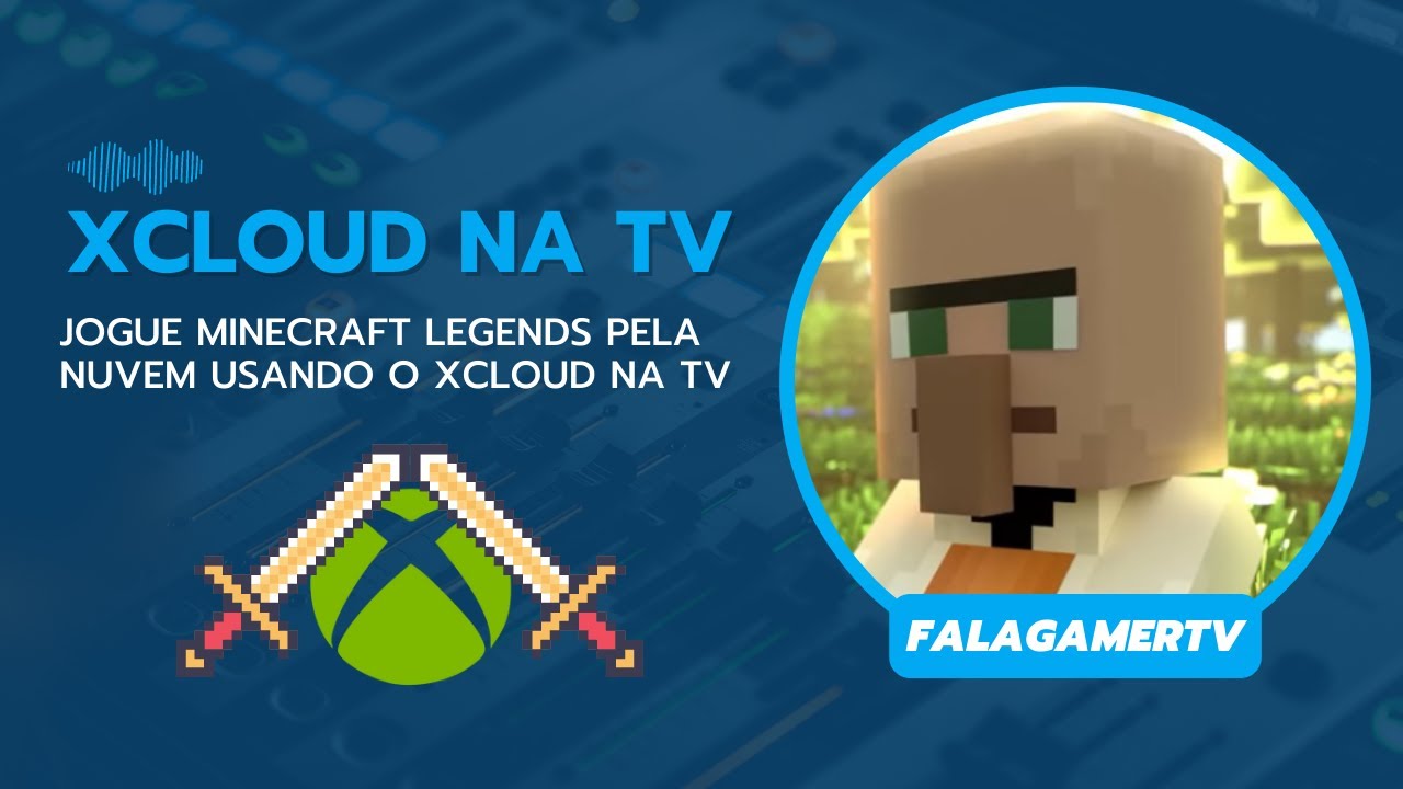 Jogue Minecraft Legends pela nuvem na TV! 
