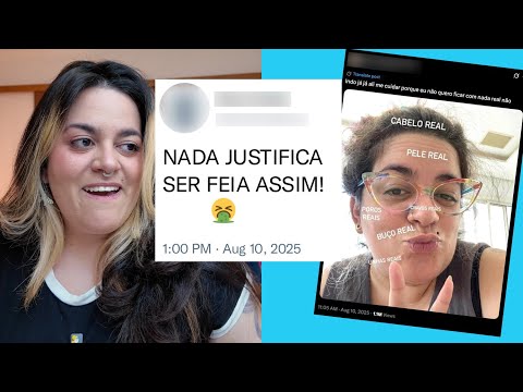 VIRALIZEI NO TWITTER POR SER FEIA - Maíra Medeiros
