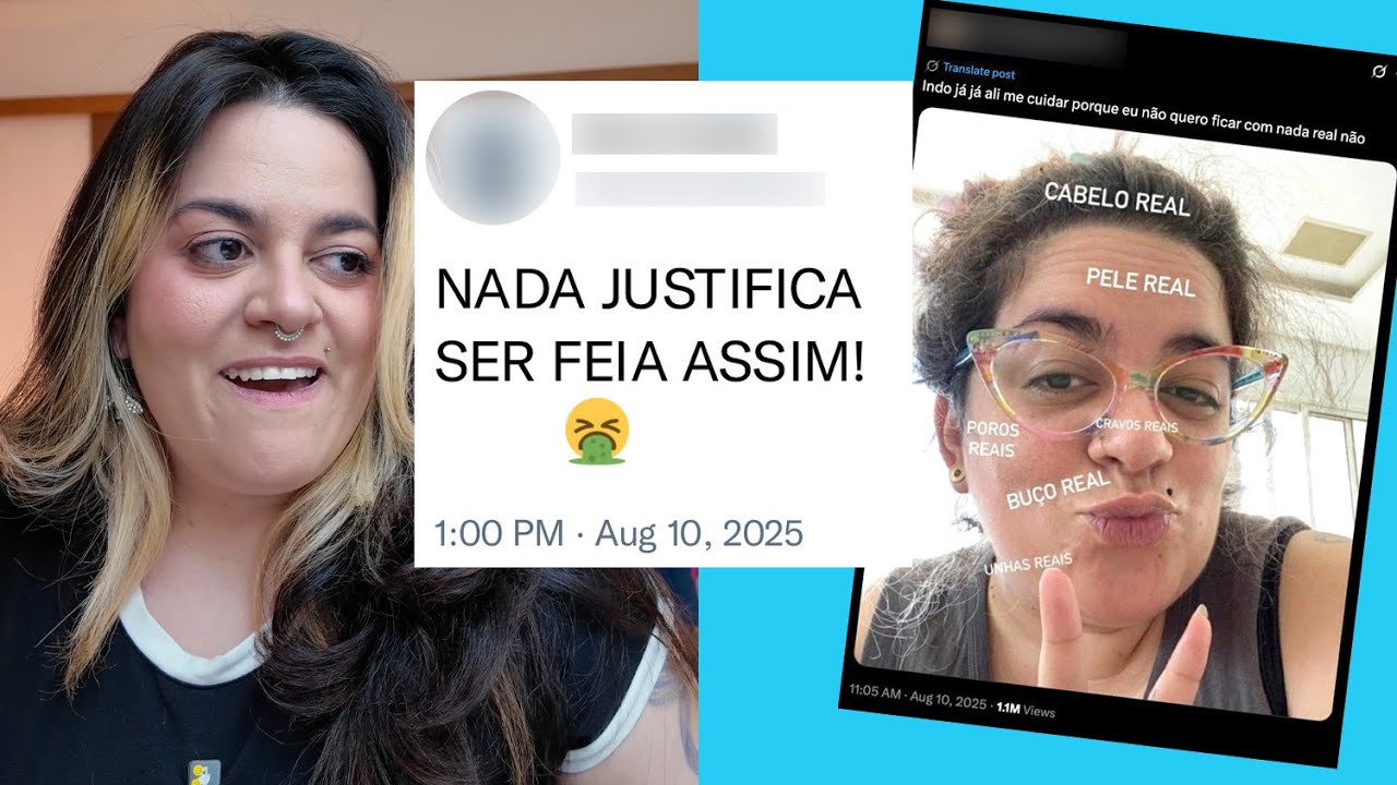 VIRALIZEI NO TWITTER POR SER FEIA - Maíra Medeiros