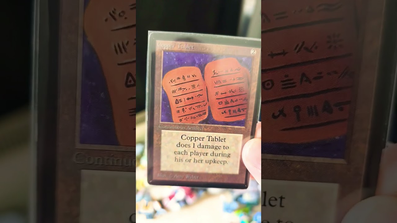 MTG Copper Tablet (Beta) - YouTube