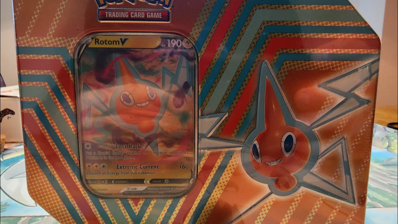 Rotom V Hidden Potential Tin - Pokemon Cards Opening