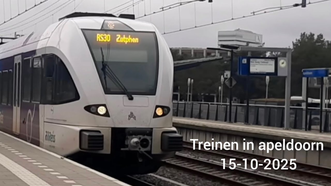 Treinen in Apeldoorn 15-10-2025