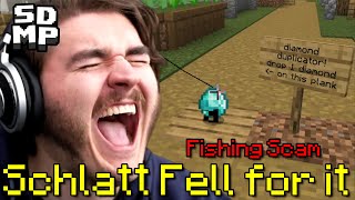 Schlatt Falls For A New Fishing Scam On Sdmp Minecraft