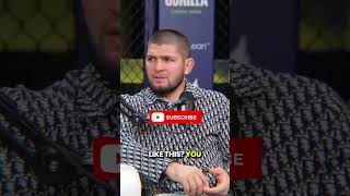 Khabib Says McGregor Gave Up Too Easy #ufc