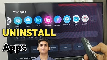2 Ways to Uninstall App in any Android TV / Smart Tv