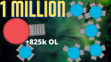 Diep.io  -  Failed Orgy Against Streamliner!  -  Streamliner 1 Million + Overlord 825K