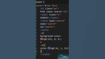 HTML Tutorial | form & input type | input search code #html #htmltutorial #webdevelopmenttutorial