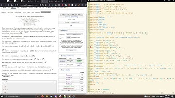 5th Place in Codeforces Round #737 - Screencast