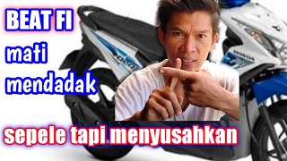 Cara melepas busi honda beat fi