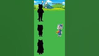 Where the colour for my grandson? #animation #cartoon #shorts #cat