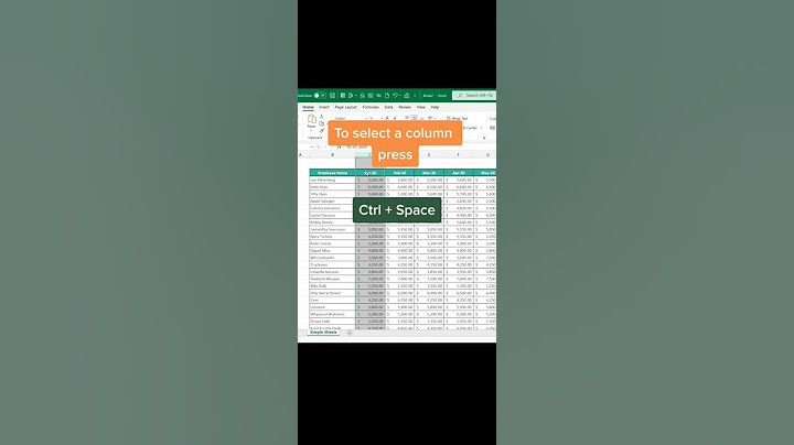 How to Insert Columns in Excel! #Shorts