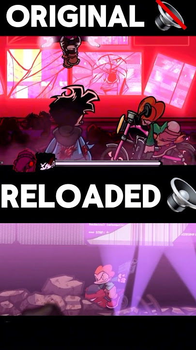 FNF Baddies Pico Entrance Original VS Reloaded Comparison!