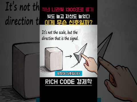 빚이 아니라 신호다 | 1300조 국가채무에서 찾아낸 3~5년 수혜 섹터