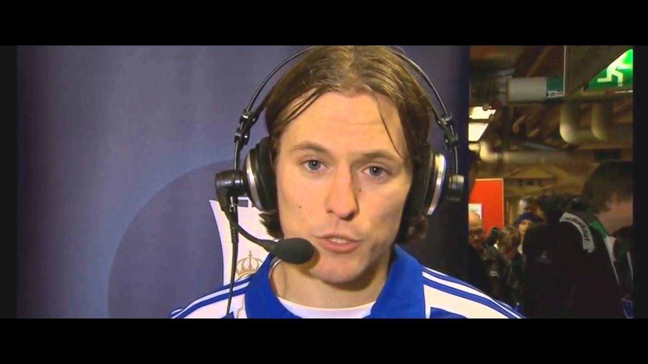 Lasse Vibe blir förbannad under intervju || FC Trollhättan - IFK Göteborg 2015-02-22