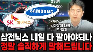 삼성전자, SK하이닉스 내일은 다 팔아야 되나.. 정말 솔직하게 말해드립니다 | 굿모닝임당 (이창대 대표)
