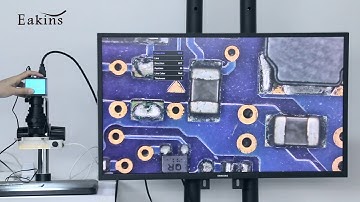 1080P HDMI VGA Industrial Digital Video Microscope Camera