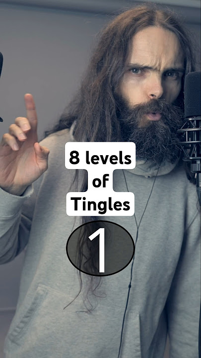 8 levels of tingles #asmr