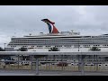 Carnival Liberty Tour and Cruise to the Bahamas Day One March 9th, 2020