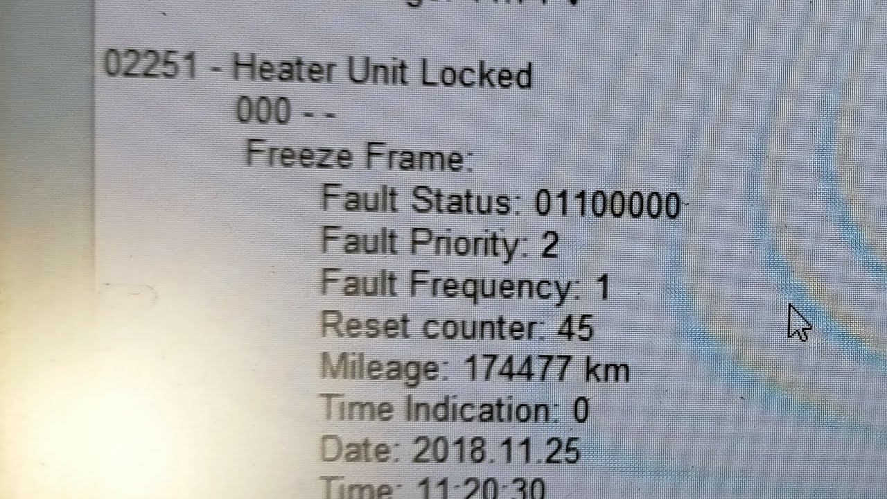 02251Heater Unit Locked, unlock webasto heater, deblocare încălzire