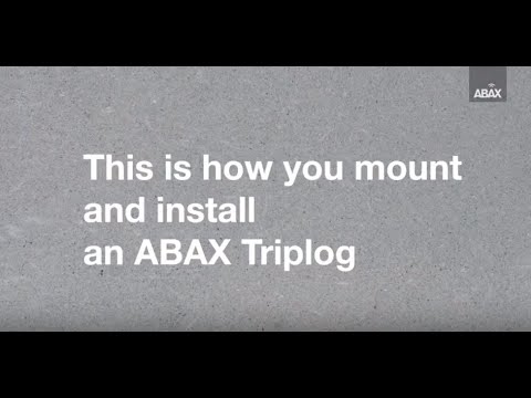 ABAX | How to mount and install an ABAX Triplog