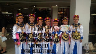 Tari Puspita. Juara 1 lomba tari nusantara