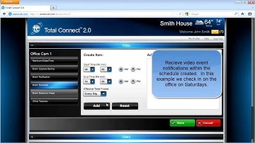 Total Connect: Managing Camera and Video Options