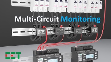 CET PMC-512-A Multi-Circuit Monitor - Cost-Effective Energy Power Meter Solution Branch Consumption