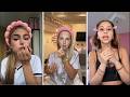 GRWM for school tiktok compilations 16