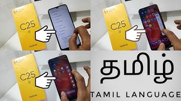 How to enable smart Side Bar in REALME C25S,C25Y,C25 in Tamil
