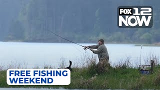 ODFW Free fishing weekend regulation updates and where to go crabbing