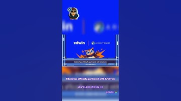 Edwin: DeFAI Layer AI Assistant Now Live on #Arbitrum - #CryptoNews #Shorts