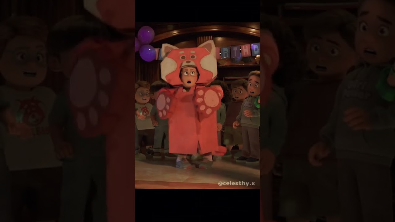 Turning red clip - red crescer é uma fera