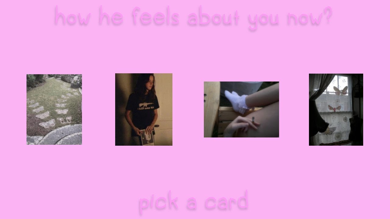 how he feels about you now? ✨🌙 pick a card tarot reading