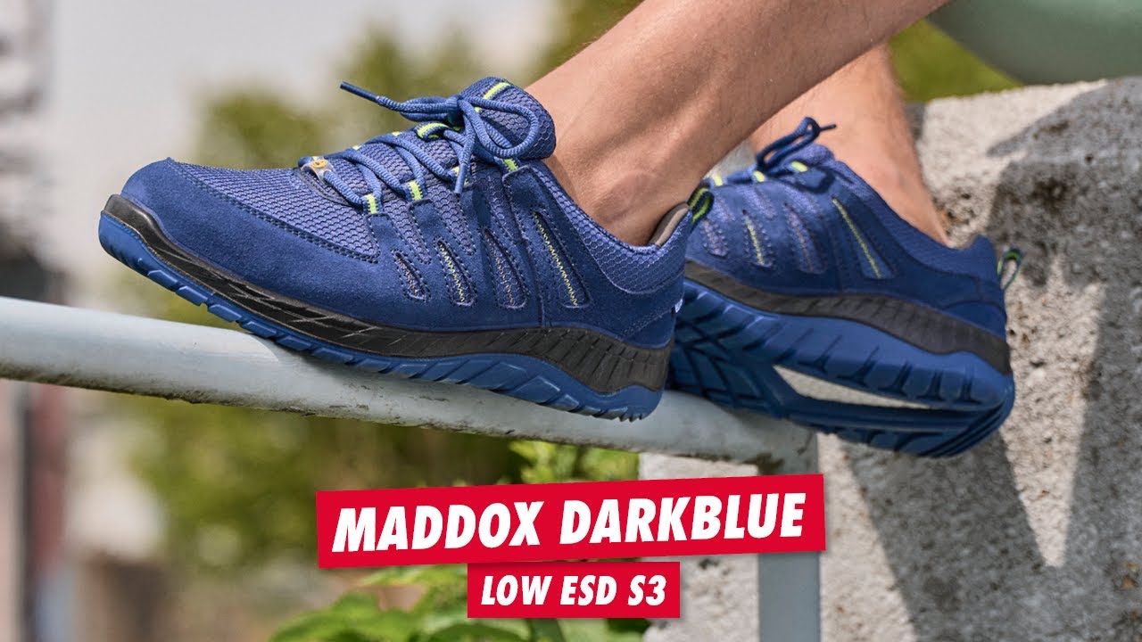 Der MADDOX darkblue Low ESD S3 👟 - YouTube