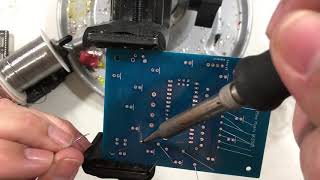 Soldering the Resistors - Electronics and Programming Merit Badge Kit - Spinner