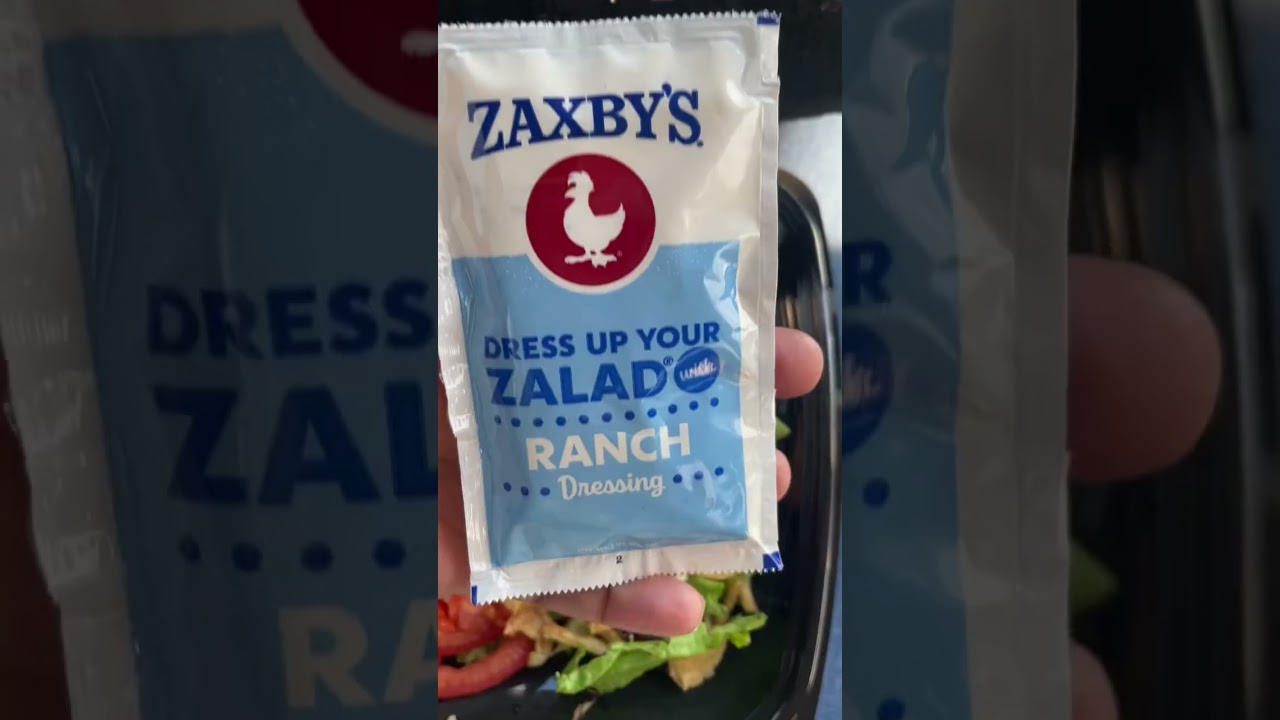 Zaxby's Salad #shorts - YouTube