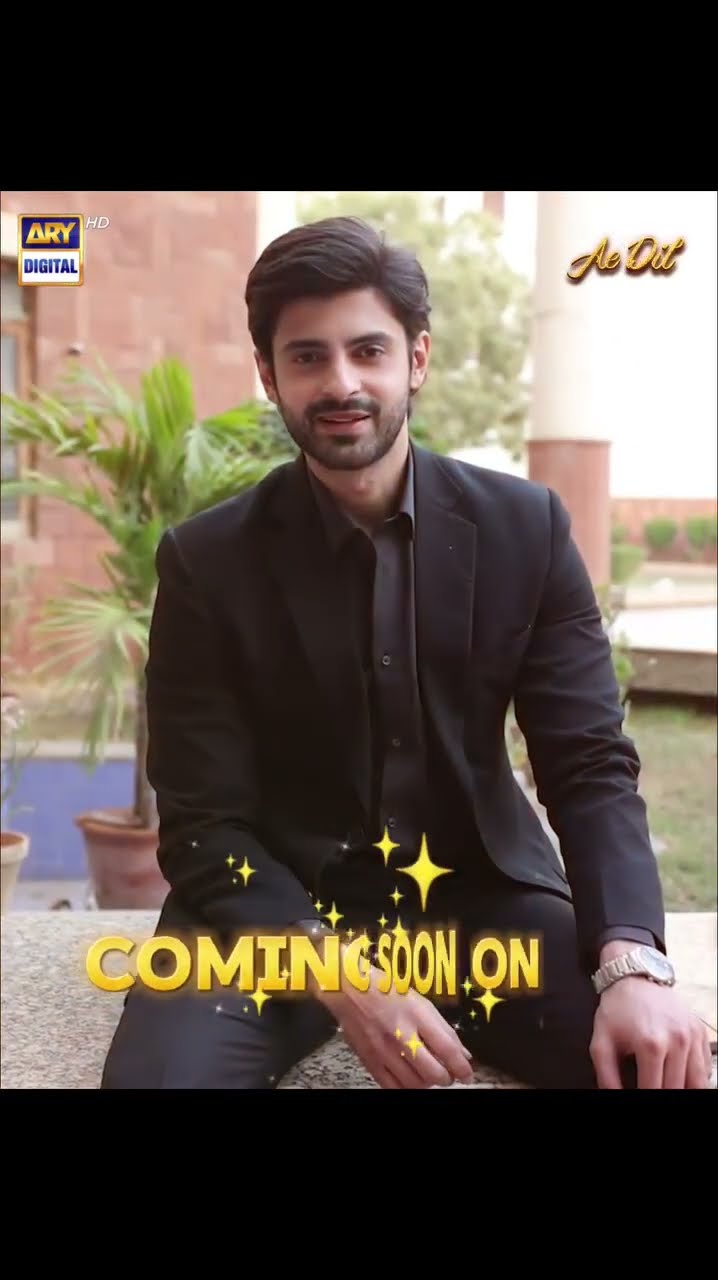 Get ready to fall in love! Introducing Saad Qureshi as Mohid in the upcoming drama AE Dil...!