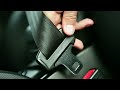 Car seat belt alarm sound effect