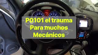 2013 Nissan juke 1.6 turbo P0101 MAF SENSOR code un dolor de cabeza para muchos