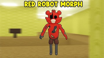 UPDATE - How To Find Red Robot Morph in Find The Backrooms Morphs