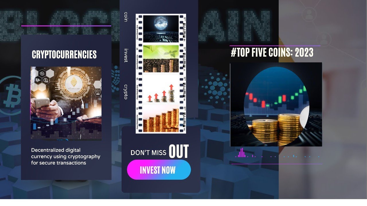 Top 5 Cryptocurrencies in 2023| Coins to make you a millionaire| Smart ...